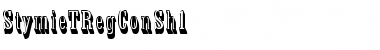 StymieTRegConSh1 Regular Font Title Preview