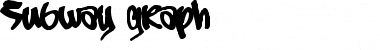 Subway graph Regular Font Title Preview