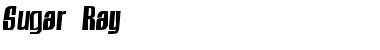 Sugar Ray Regular Font Title Preview