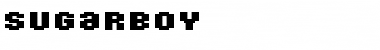 SugarBoy Regular Font Title Preview