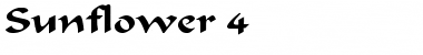 Sunflower 4 Regular Font Title Preview