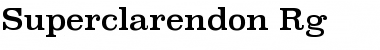 Superclarendon Regular Font Title Preview
