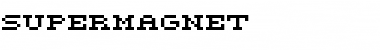 supermagnet Regular Font Title Preview