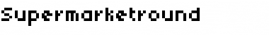 Supermarket Regular Font Title Preview