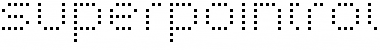 Superpoint Regular Font Title Preview