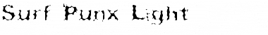 Surf Punx Light Font Title Preview