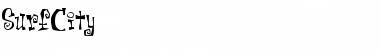 SurfCity Regular Font Title Preview