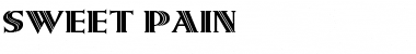Sweet Pain 3 Regular Font Title Preview