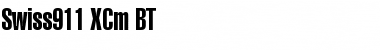 Swiss911 XCm BT Regular Font Title Preview
