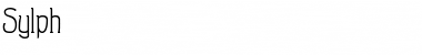 Sylph Normal Font Title Preview
