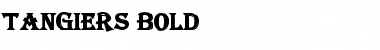 Tangiers Bold Font Title Preview