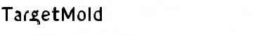 TargetMold Regular Font Title Preview