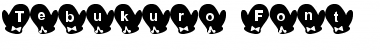 Tebukuro Font Regular Font Title Preview