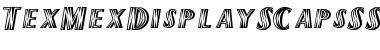 TexMexDisplaySCapsSSK Regular Font Title Preview