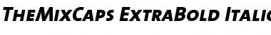 TheMixCaps-ExtraBold Extra Bold Font Title Preview