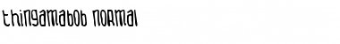 Thingamabob Normal Font Title Preview