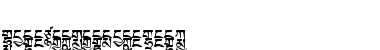 TibetanMachineWeb2 Regular Font Title Preview