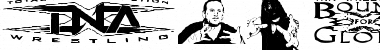 TNA Bound for Glory Regular Font Title Preview