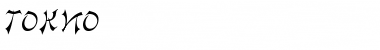 Tokio Regular Font Title Preview
