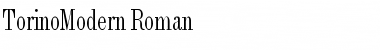 TorinoModern Regular Font Title Preview