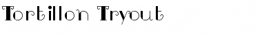 Tortillon Tryout Regular Font Title Preview