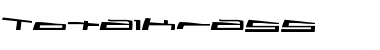 TotalKrass Regular Font Title Preview