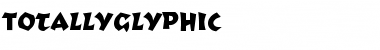 TotallyGlyphic Regular Font Title Preview