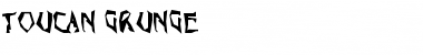 Toucan Grunge Font Title Preview