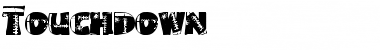 Touchdown Regular Font Title Preview