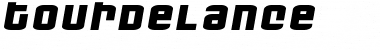 TourDeLance Regular Font Title Preview