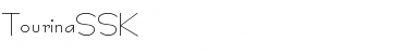 TourinaSSK Regular Font Title Preview
