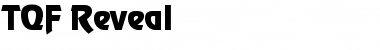 TQF_Reveal Regular Font Title Preview
