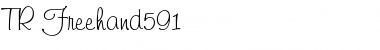 TR Freehand591 Regular Font Title Preview