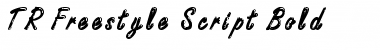 TR Freestyle Script Bold Font Title Preview