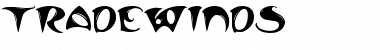 TradeWinds Regular Font Title Preview
