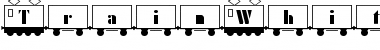 TrainWhite Becker Normal Font Title Preview
