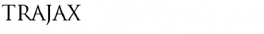 Trajax Regular Font Title Preview