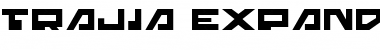 Trajia Expanded Expanded Font Title Preview