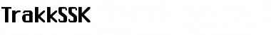 TrakkSSK Regular Font Title Preview