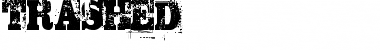 TRASHED Regular Font Title Preview
