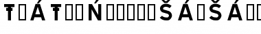 TRATEXNEGVERSALSAMISK NEGVERSALSAMISK Font Title Preview