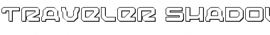 Traveler Shadow Regular Font Title Preview