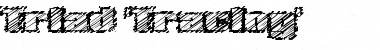Triad 'Tracing' Regular Font Title Preview