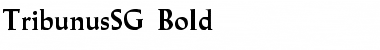 TribunusSG Regular Font Title Preview