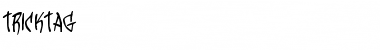 TrickTag Regular Font Title Preview