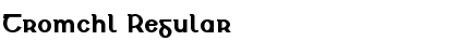 Tromchl Regular Font Title Preview