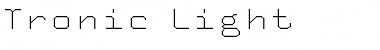 Tronic-Light Regular Font Title Preview