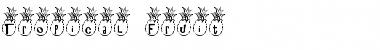 Tropical Fruit Regular Font Title Preview