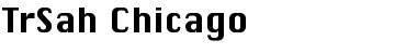 TrSah Chicago Regular Font Title Preview