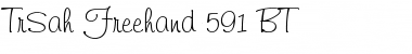 TrSah Freehand 591 BT Regular Font Title Preview
